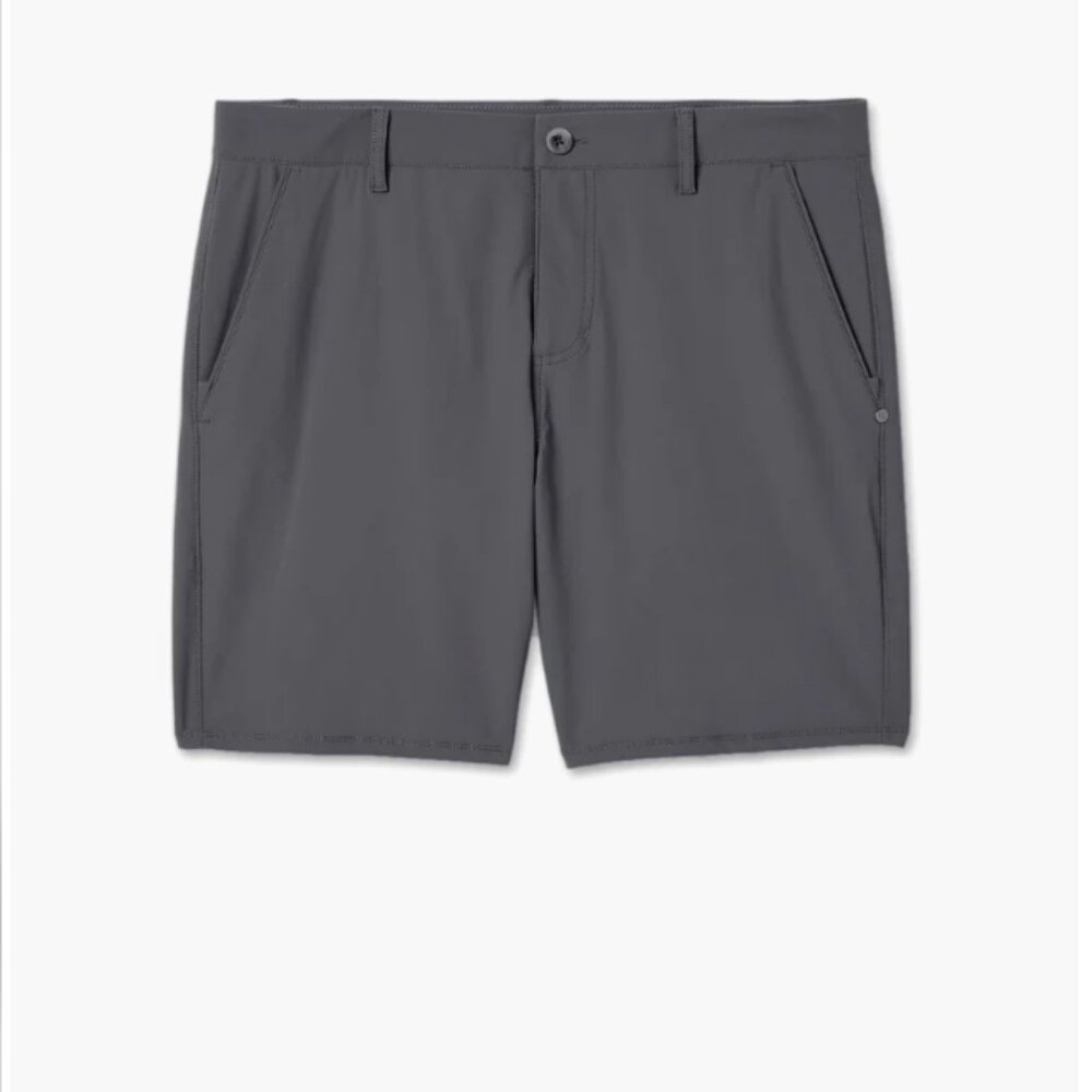 Vuori Meta Short 8" Charcoal Mens Size 36 - Picture 2 of 6